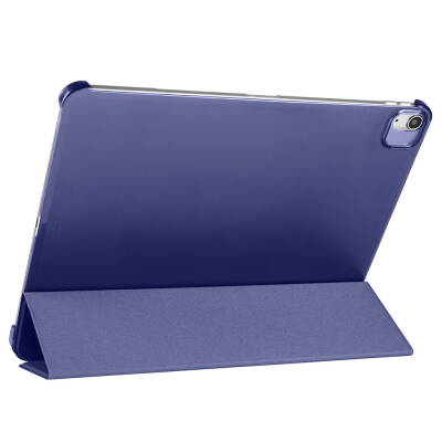 Apple iPad Pro 13 2024 Zore Smart Cover Kalem Bölmeli Standlı 1-1 Kılıf - 13