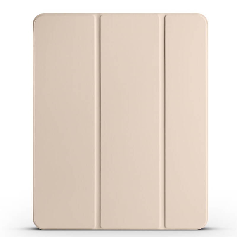Apple iPad Pro 13 2024 Zore Smart Cover Kalem Bölmeli Standlı 1-1 Kılıf - 9