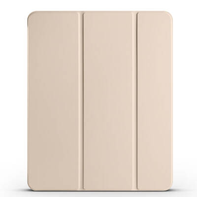 Apple iPad Pro 13 2024 Zore Smart Cover Kalem Bölmeli Standlı 1-1 Kılıf - 9