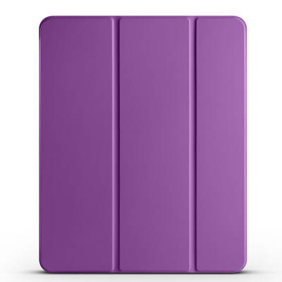 Apple iPad Pro 13 2024 Zore Smart Cover Kalem Bölmeli Standlı 1-1 Kılıf - 4