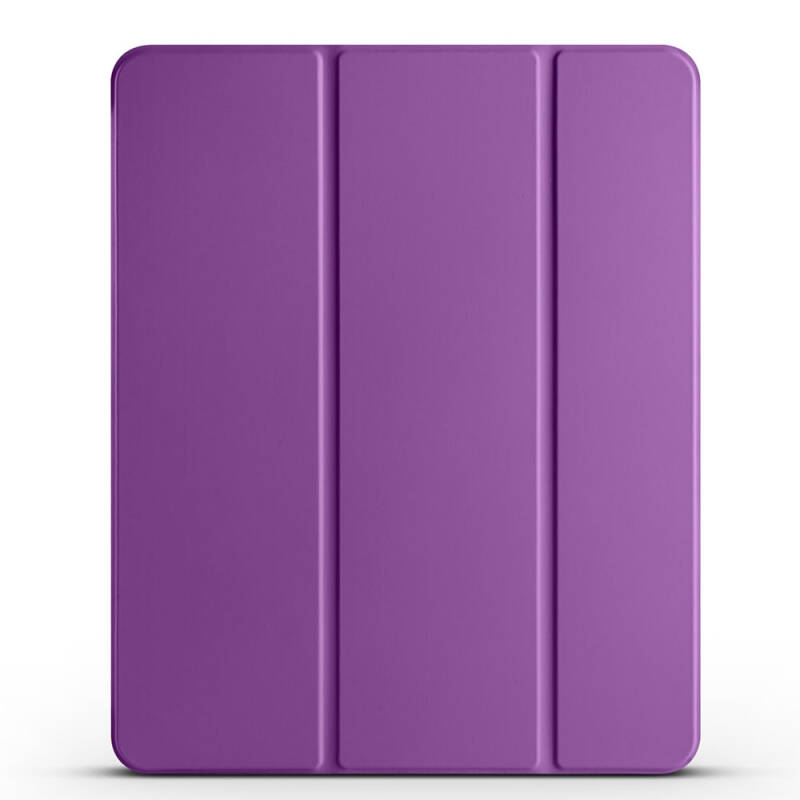 Apple iPad Pro 13 2024 Zore Smart Cover Kalem Bölmeli Standlı 1-1 Kılıf - 4