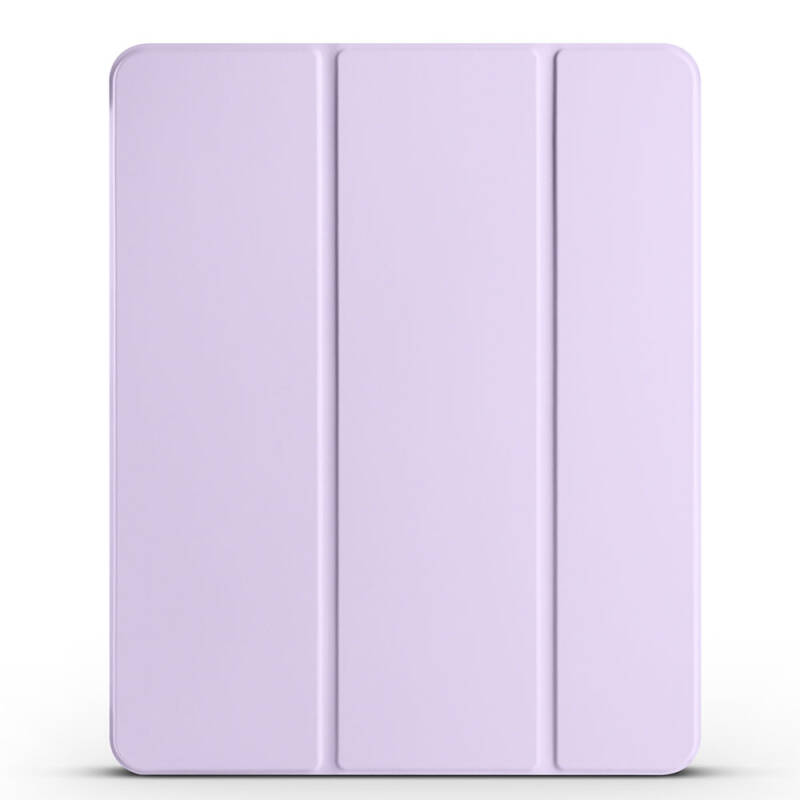 Apple iPad Pro 13 2024 Zore Smart Cover Kalem Bölmeli Standlı 1-1 Kılıf - 5