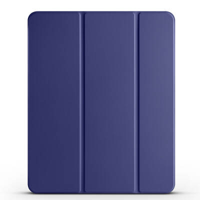Apple iPad Pro 13 2024 Zore Smart Cover Kalem Bölmeli Standlı 1-1 Kılıf - 7