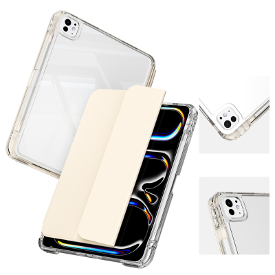 Apple iPad Pro 13 2025 M5 Case Magnetic Detachable Airbag Zore Sliding Tablet Case - 17