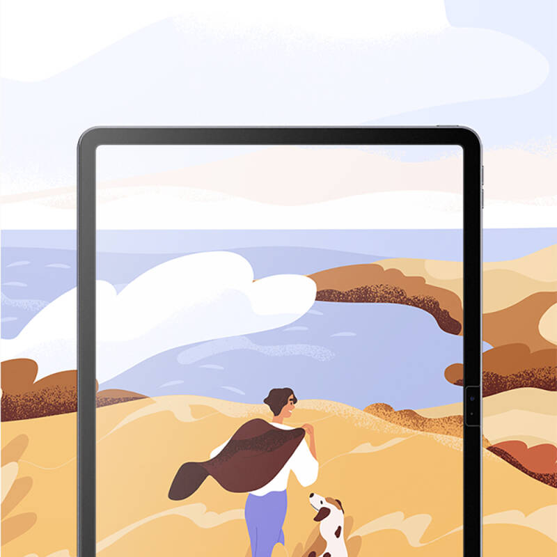 Apple iPad Pro 13 2025 M5 Kağıt Hisli Benks Mat Paper-Like Ekran Koruyucu - 3