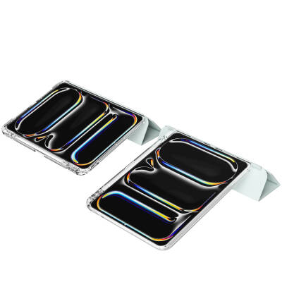 ​​Apple iPad Pro 13 2025 M5 Kılıf Magnetik Ayrılabilen Airbagli Zore Sliding Tablet Kılıfı - 13