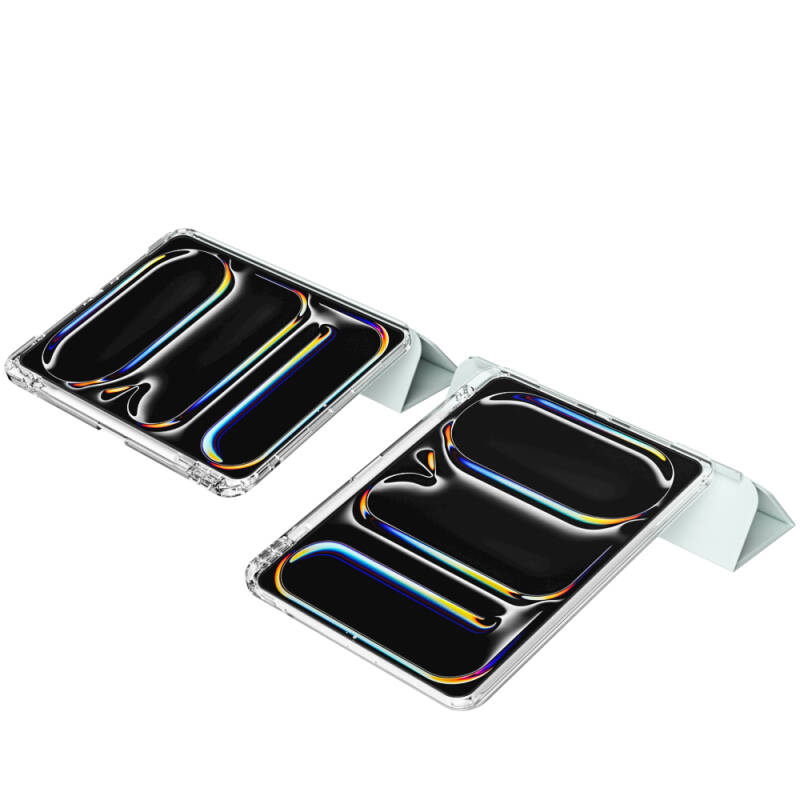 ​​Apple iPad Pro 13 2025 M5 Kılıf Magnetik Ayrılabilen Airbagli Zore Sliding Tablet Kılıfı - 13