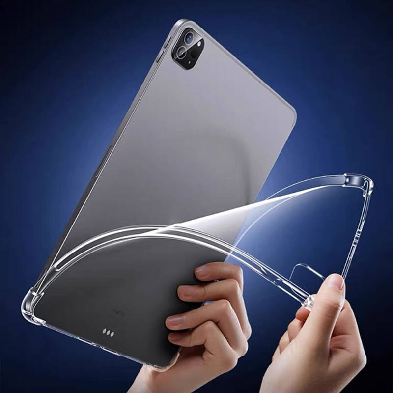 Apple iPad Pro 13 2025 M5 Kılıf Zore Tablet Nitro Anti Shock Silikon Kapak - 6