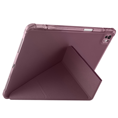 Apple iPad Pro 13 2025 M5 Kılıf Zore Tri Folding Kalem Bölmeli Standlı Kılıf - 20