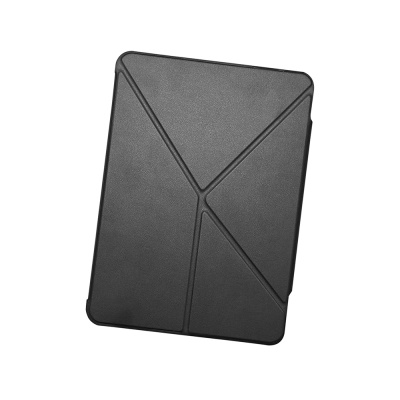 Apple iPad Pro 13 2025 M5 Raptic Clear Folio Airbagli Şeffaf Kapaklı Katlanabilir Standlı Kılıf - 8