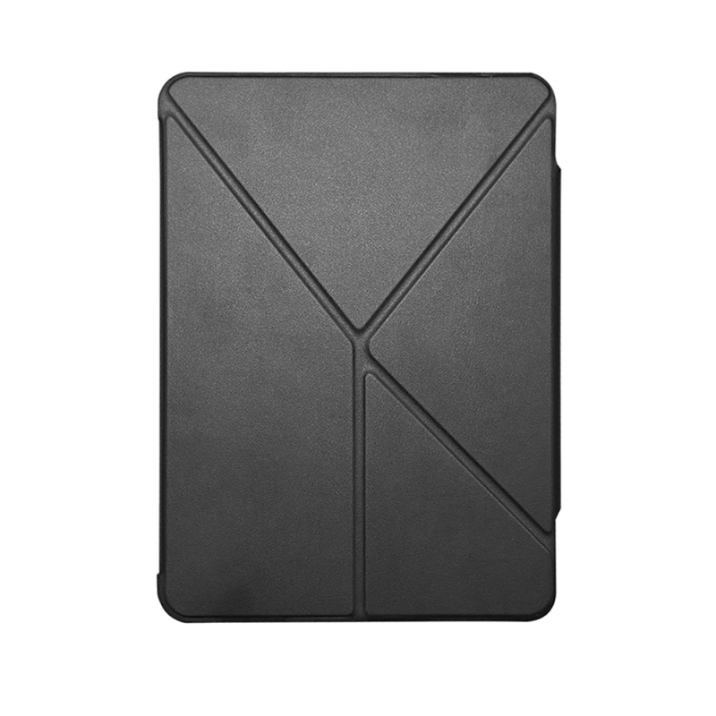 Apple iPad Pro 13 2025 M5 Raptic Clear Folio Airbagli Şeffaf Kapaklı Katlanabilir Standlı Kılıf - 1
