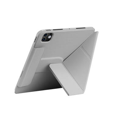 Apple iPad Pro 13 2025 M5 Wiwu 360° Dönebilen Standlı Magnetik Koruyucu Tablet Kılıfı - 8