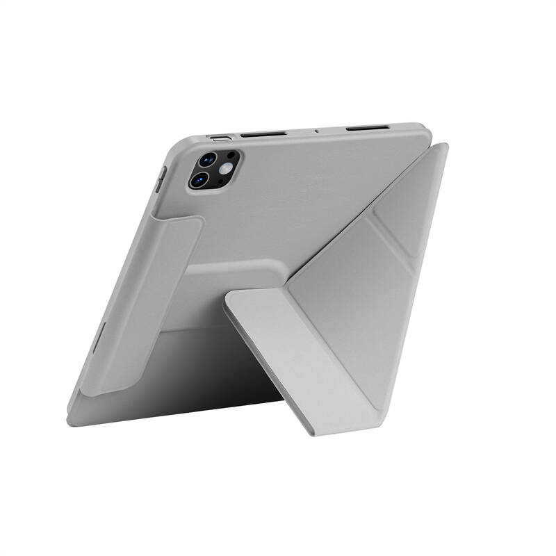 Apple iPad Pro 13 2025 M5 Wiwu 360° Dönebilen Standlı Magnetik Koruyucu Tablet Kılıfı - 8