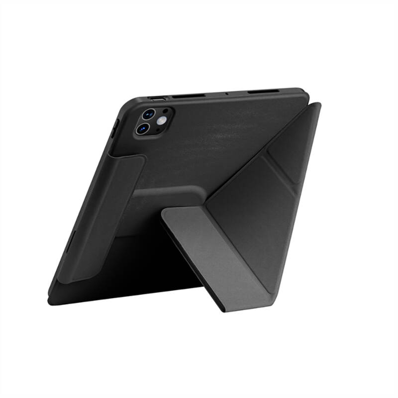 Apple iPad Pro 13 2025 M5 Wiwu 360° Dönebilen Standlı Magnetik Koruyucu Tablet Kılıfı - 10