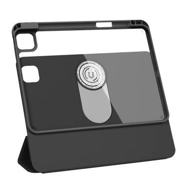 Apple iPad Pro 13 2025 M5 Wiwu 360° Dönebilen Standlı Magnetik Koruyucu Tablet Kılıfı - 11