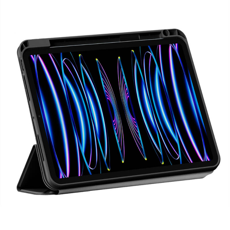 Apple iPad Pro 13 2025 M5 Wiwu 360° Dönebilen Standlı Magnetik Koruyucu Tablet Kılıfı - 12