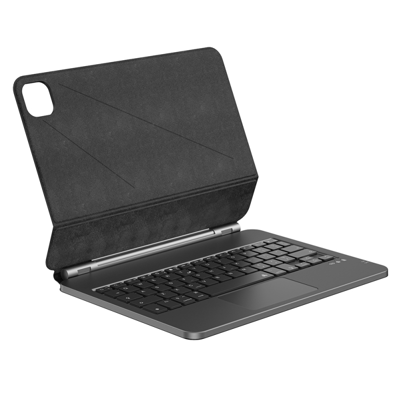 Apple iPad Pro 13 2025 M5 Wiwu MK-003 Gizli Kalem Bölmeli Klavyeli Standlı Kılıf - 2