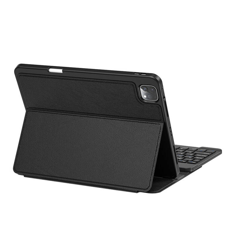 Apple iPad Pro 13 2025 M5 Wiwu Protective Gizli Kalem Bölmeli Klavyeli Kılıf - 6