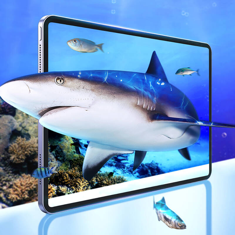 Apple iPad Pro 13 2025 M5 Wiwu Wi-GQ003 iVista Serisi Oleofobik HD Temperli Cam Ekran Koruyucu - 9