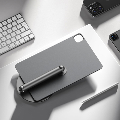 Apple iPad Pro 13 2025 M5 Wiwu ZM-310 360 Derece Dönebilen Magnetik Başlıklı Tablet Standı - 12