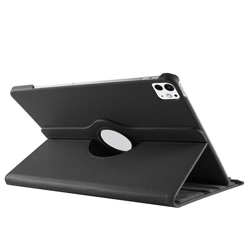 Apple iPad Pro 13 2025 M5 Zore Dönebilen Standlı Kılıf - 9
