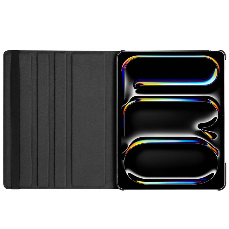 Apple iPad Pro 13 2025 M5 Zore Dönebilen Standlı Kılıf - 11