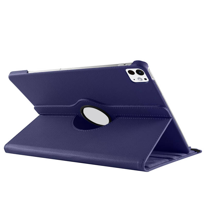 Apple iPad Pro 13 2025 M5 Zore Dönebilen Standlı Kılıf - 18
