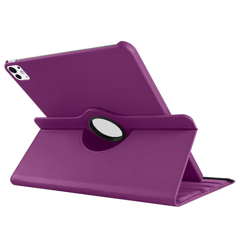 Apple iPad Pro 13 2025 M5 Zore Dönebilen Standlı Kılıf - 22
