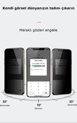 Apple iPhone 11 Benks 0.3mm V Pro Privacy Ekran Koruyucu - 4