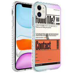 Apple iPhone 11 Case Airbag Edge Colorful Patterned Silicone Zore Elegans Cover - 8