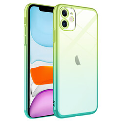 Apple iPhone 11 Case Bright Color Transition Camera Protected Zore Senkron Cover - 3