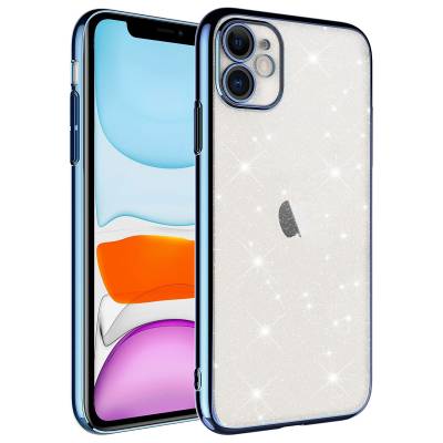 Apple iPhone 11 Case Camera Protected Colorful Framed Glittery Zore Garage Cover - 1