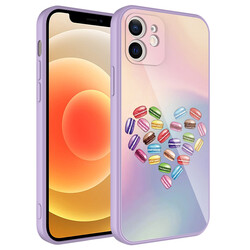 Apple iPhone 11 Case Camera Protected Patterned Hard Silicone Zore Epoksi Cover - 3