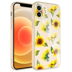 Apple iPhone 11 Case Camera Protected Patterned Hard Silicone Zore Epoksi Cover - 11