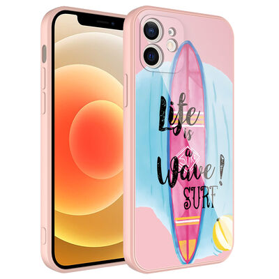Apple iPhone 11 Case Camera Protected Patterned Hard Silicone Zore Epoksi Cover - 2