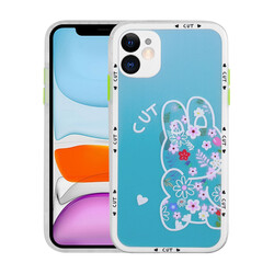 Apple iPhone 11 Case Camera Protected Patterned Hard Zore Hess Cover - 8