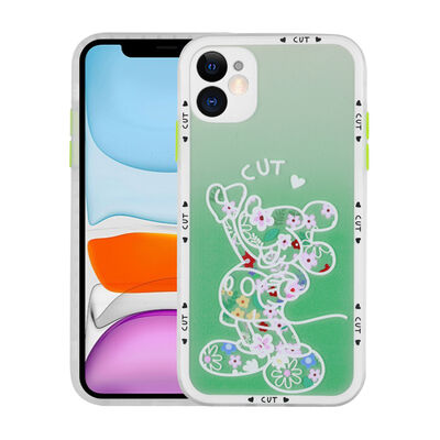 Apple iPhone 11 Case Camera Protected Patterned Hard Zore Hess Cover - 5