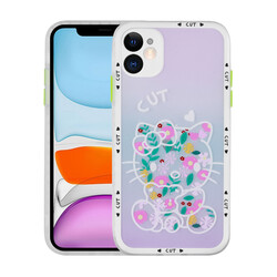 Apple iPhone 11 Case Camera Protected Patterned Hard Zore Hess Cover - 4