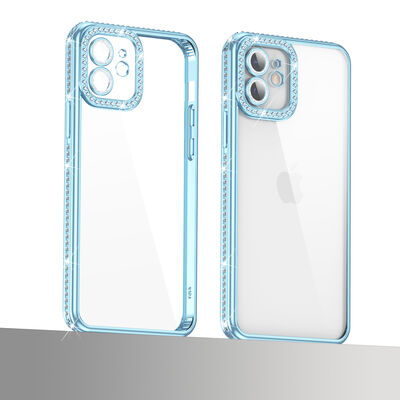 Apple iPhone 11 Case Camera Protected Stone Zore Mina Cover - 4