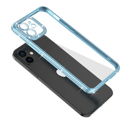 Apple iPhone 11 Case Camera Protected Stone Zore Mina Cover - 3