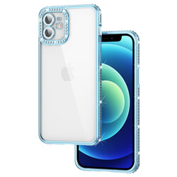 Apple iPhone 11 Case Camera Protected Stone Zore Mina Cover - 1