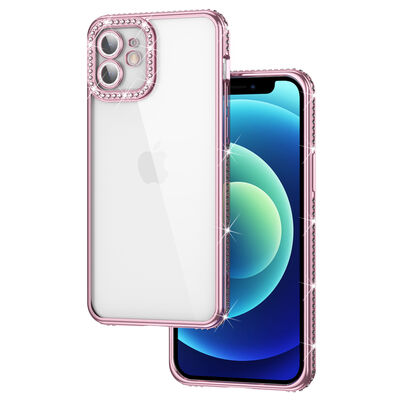 Apple iPhone 11 Case Camera Protected Stone Zore Mina Cover - 8