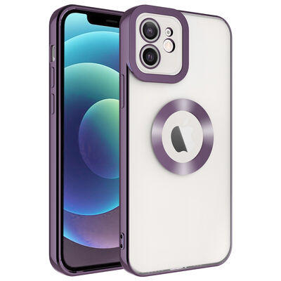 Apple iPhone 11 Case Camera Protected Zore Omega Cover With Logo - 13