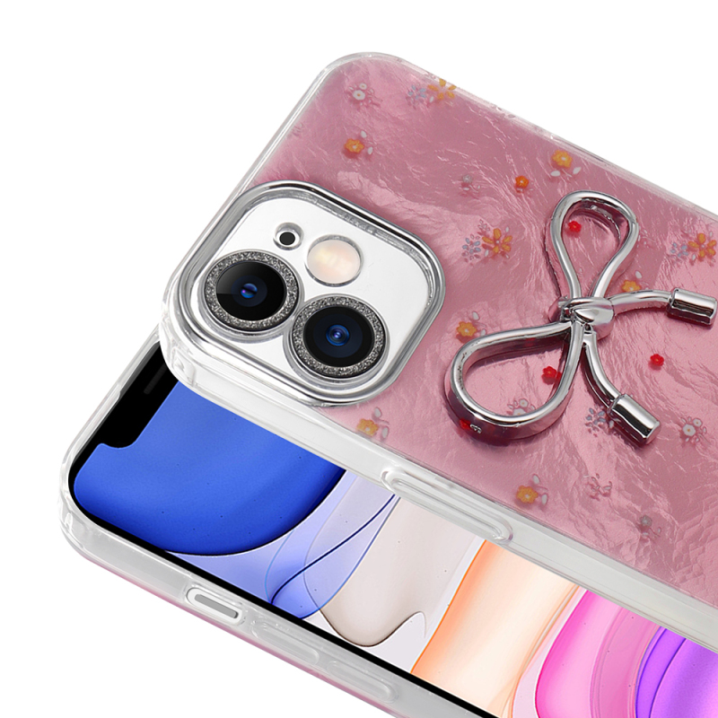 Apple iPhone 11 Case Camera Protection Figured Zore Ponti Silicone Cover - 7