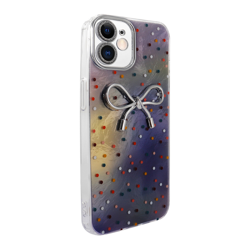Apple iPhone 11 Case Camera Protection Figured Zore Ponti Silicone Cover - 8