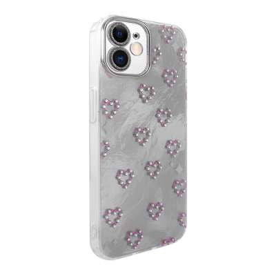 Apple iPhone 11 Case Camera Protection Figured Zore Ponti Silicone Cover - 10
