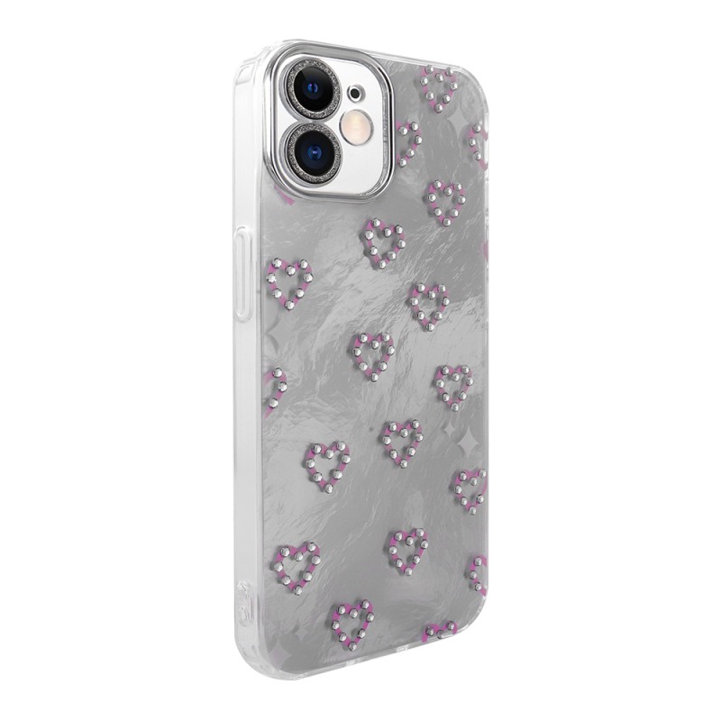 Apple iPhone 11 Case Camera Protection Figured Zore Ponti Silicone Cover - 10