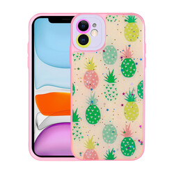 Apple iPhone 11 Case Camera Protector Patterned Zore Pami Cover - 6