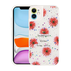 Apple iPhone 11 Case Camera Protector Patterned Zore Pami Cover - 5