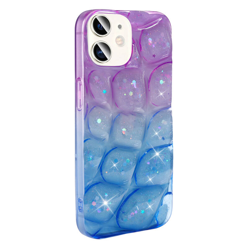 Apple iPhone 11 Case Glittered 3D Patterned Zore Hacar Cover - 10